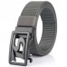 125CM 4CM Width Metal Press Buckle Canvas Belt Men’s Tactical Belt Leisure Breathable Nylon Waist Belt