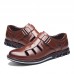 Men Hook Loop Hollow Out Business Casual Dress Sandals